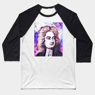 Jonathan Swift Pink Portrait | Jonathan Swift Artwork 8 Baseball T-Shirt